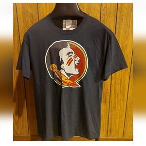 Florida St Seminoles Black Graphic Crew Neck Men's T-Shirt Mediun New NWT